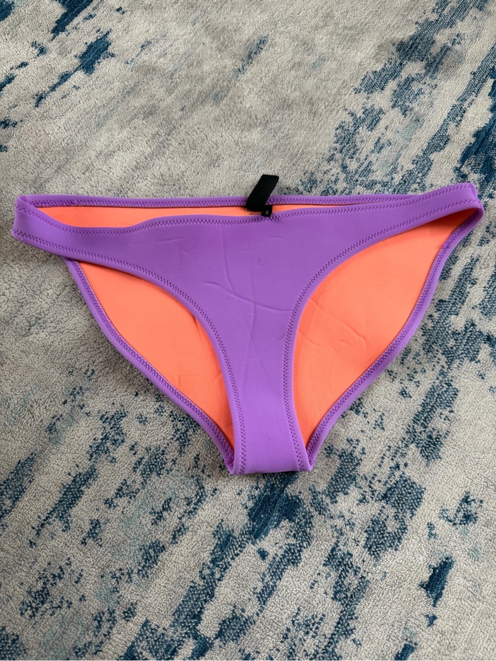 Triangl Swimwear Purple Neoprene Bikini Bottom XL